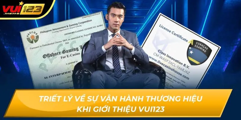 Triết lý về sự vận hành thương hiệu khi giới thiệu VUI123